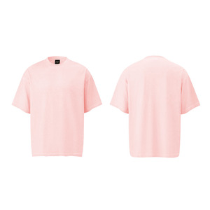 เสื้อยืดสตรีทแวร์สำหรับผู้ชายเสื้อทรงหลวมธรรมดาแขนสั้นผ้าคอตตอน100% ระบายอากาศได้ดีปรับแต่งได้ - Product Image 2