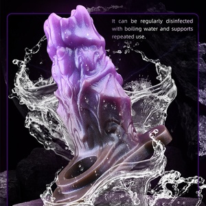 SHAZ Hollow Alien Dildo, Manchons de pénis portables avec ceinture, Supports en résine, Agrandisseur et amplificateur de pénis, Jouets sexuels pour hommes, Retardateur d'éjaculation - Product Image 6
