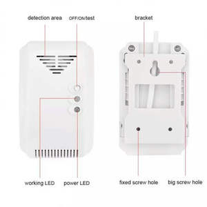 Detector de Gas Natural y GLP de 12V CC <span class=keywords><strong>para</strong></span> Casa y RV, Detector de Fugas de Gas de 12V CC <span class=keywords><strong>para</strong></span> <span class=keywords><strong>Caravana</strong></span> - Product Image 3