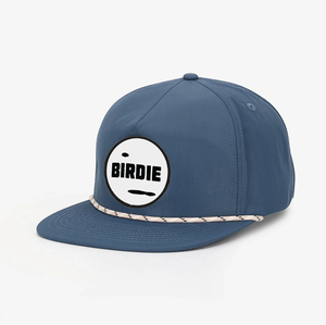Gorra de béisbol con logotipo de parche tejido de corona de perfil bajo de 5 paneles personalizada, gorra plana para acampar, correr, rendimiento, cuerda de nailon, gorra Snapback - Product Image 1