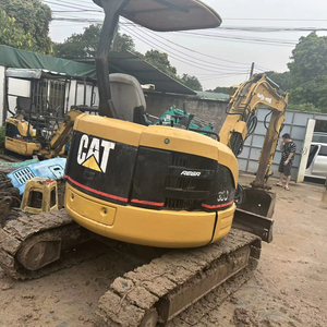 Prix bas d'occasion japonais CAT 303cr EPA moteur 3 tonnes cat 303CR Mini pelle utilisé chenille 303 303.5 303C 303.5E - Product Image 1