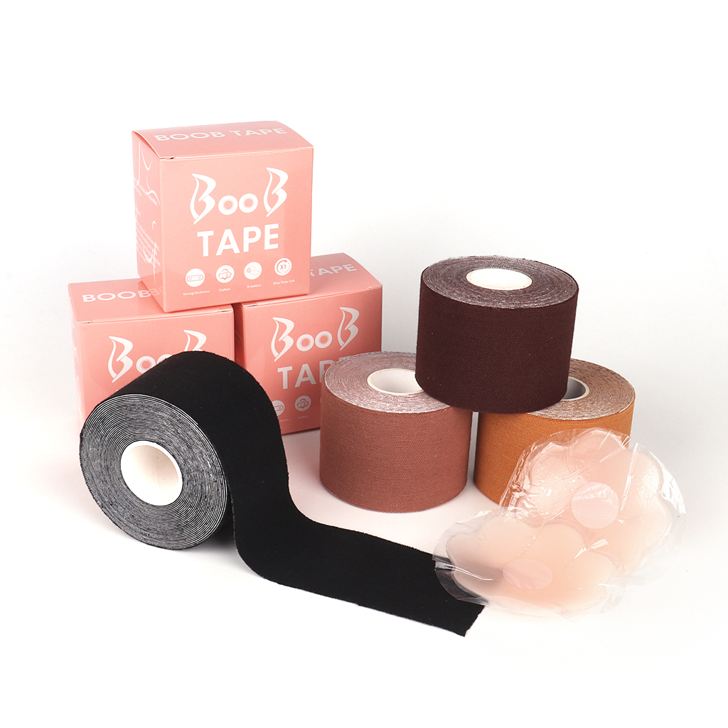 Boob Tape, Nipple Waterproof Breast Lift Elastic Comfortable Strapless