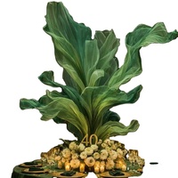 Décorations et fournitures de mariage transfrontalières : Pièces florales artificielles en soie pour tables de banquet de mariage, hauteurs personnalisables, pour vitrines et présentations.