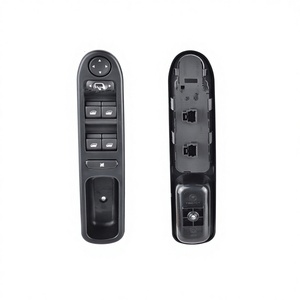 Interruttore Alzacristallo Elettrico Lato Guida per <span class=keywords><strong>Peugeot</strong></span> 307 407 <span class=keywords><strong>308</strong></span> 408 <span class=keywords><strong>308</strong></span> SW 2007-2016 2010-2016 Modello <span class=keywords><strong>Parabrezza</strong></span> Sinistro - Product Image 3