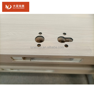 Fancy melamine Veneer hạt gỗ Veneer không thấm nước khắc nhiều lớp hiện đại tuôn ra cửa prefinished khung căn hộ phòng ngủ hội trường - Product Image 6