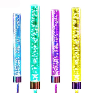 Lámpara de Camping LED Recargable, Tubo de Luz con Burbujas RGB, Luz Decorativa para Jardín, Camino de Flores - Product Image 1