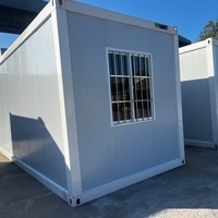 Maison conteneur préfabriquée modulaire à structure en acier, empilable sur 2 étages, pour logement de personnel et camp de travailleurs