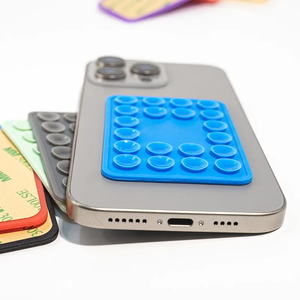 20 Custom logo Phone Grip <b>Silicone</b> Octobuddy Suction Cup Mobile Phone Case Holder Reusable Phone Suction Cup <b>Mat</b> Accessories - Product Image 5