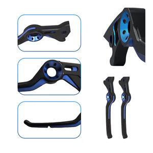 Leviers de frein et d'embrayage en aluminium CNC, vente en gros d'usine, pour KTM, Honda CRF, Yamaha YZF, Suzuki RMZ, Kawasaki KX 7 8, guidon - Product Image 4