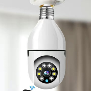 Cámara de Seguridad Inteligente con Bombilla LED E27, WiFi, Rotación de 360 Grados, Visión Nocturna, Control por Aplicación, Montaje en Techo - Product Image 2