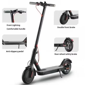 Scooter Eléctrico Plegable de 36V 350W 10.4Ah de Largo Alcance, 8.5 Pulgadas, 25 km/h, para Adultos, Disponible en Almacén de EE. UU. - Product Image 4