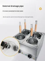 Blios OEM ODM Cuiseur à nouilles multifonctionnel à faible entretien 3000W en acier inoxydable 220V 50Hz 60Hz pour la restauration commerciale