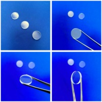 Disque optique en quartz à pureté ≥99,999 % |   Lentille optique personnalisée pour laboratoire de semi-conducteurs |   Échantillon rapide
