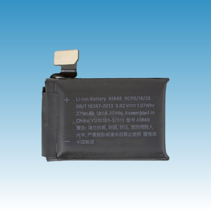 Batería recargable A1847/A1848/A1858/A1860/A1889 para Apple <span class=keywords><strong>iWatch</strong></span> Serie <span class=keywords><strong>3</strong></span> 38mm S3 38mm GPS/LET, batería para reloj inteligente - Product Image 1
