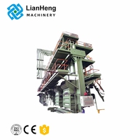 Machine d'emballage entièrement automatique contrôlée par PLC, puissance 220 kW, garantie 5 ans pour la ligne de fibres de polyester en vrac, industrie textile
