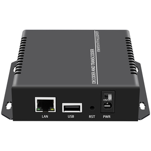 Décodeur de caméra IP URayTech 4K 60fps avec double sortie HDMI, transcodeur de streaming vidéo pour la conversion RTSP RTMP SRT HLS UDP - Product Image 2