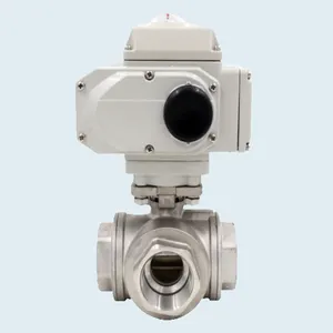 Electric Small Stainless Steel Ball Valve On/off Type 2-way Mini Ball Valve For Irrigation & Water Control