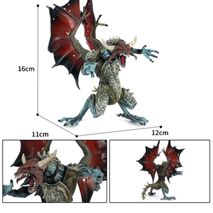 ألعاب من الراتنج البلاستيكي المعتمد EN71 للأطفال تشمل تنين الجحيم وهدايا ديناصور ريكس - Product Image 2