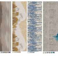 Rouleau de moquette Axminster 80% laine 20% nylon, revêtement de sol haute résistance pour couloir d'hôtel, hall, passage