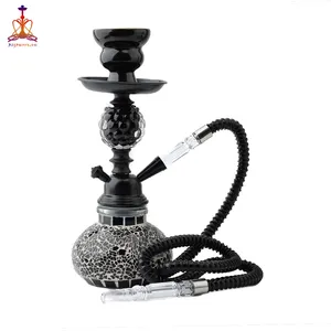 2022 tragbare Fakher Glas Shisha Shisha mit Shisha Box