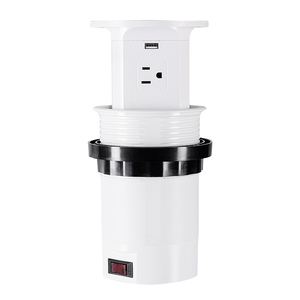 Chúng tôi USB A/C Cổng 65W Sạc Không Dây 1.8M Mở Rộng Dây Bàn Ổ Cắm Với 4 AC Ổ Cắm Lõm Điện Dải - Product Image 6