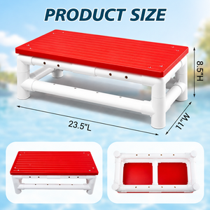 Plataforma Acuática de HDPE Personalizada para Ejercicios en Piscina, Plataforma Antideslizante para Ejercicios Acuáticos, Fisioterapia y Rehabilitación - Product Image 4
