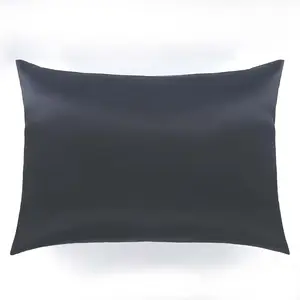 廉价批发可定制枕套缎面枕套，用于头发和皮肤水磨石酒店枕套，带拉链