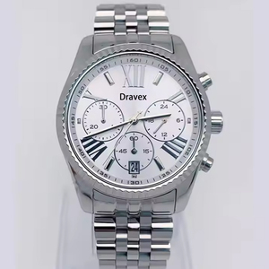 Đồng hồ nữ mạ thép không gỉ siêu mỏng, chống nước 30M, kiểu dáng đơn giản, thời thượng, chức năng <span class=keywords><strong>chronograph</strong></span>, bán buôn từ nhà máy, đặt hàng theo yêu cầu. - Product Image 1