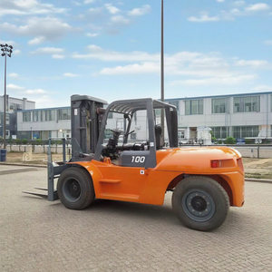 चीन की कीमत 10 टन डीजल पोर्टेबल फोर्कलिफ्ट सामग्री को संभालने वाले छोटे डीजल फोर्कलिफ्ट ट्रक - Product Image 1