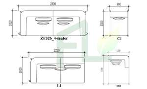 أريكة حديثة من المصنع بسعر المصنع أريكة عصرية لغرفة المعيشة للفنادق ثلاثة مقاعد على شكل حرف L أريكة زاوية مخملية مقطعية - Product Image 6