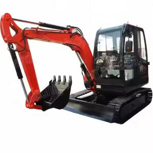 จัดส่งฟรี EPA 3.5 ตัน สำหรับรถขุดตีนตะขาบมือสอง เครื่องยนต์ Kubota รถขุดขนาดเล็กสำหรับฟาร์ม 1 ตัน มินิแบคโฮ พร้อมมอเตอร์และเกียร์ - Product Image 1