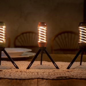 Nueva Linterna LED Recargable de Diseño Retro para Camping, Lámpara Eléctrica Tipo Bastón - Product Image 1