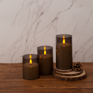 Bougies électroniques LED télécommandées Lumière économe en énergie pour les fêtes d'anniversaire Décorations de tête de lit - Product Image 2