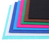 Tissu non tissé de feutre de polyester de feuille de laine douce adhésive de haute qualité