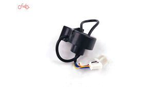 ZHAO HUA Commutateur de signalisation lumineux 3-en-1 pour vélo <span class=keywords><strong>électrique</strong></span>, scooter, VTT, <span class=keywords><strong>quad</strong></span>, klaxon ON/OFF, guidon de 22 mm, moto, noir - Product Image 4