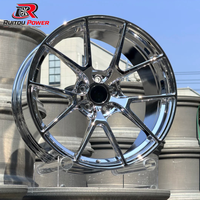 Jantes forgées chromées sur mesure 5x120 5x127 5x114.3 5x139.7, processus de chromage, 18 19 20 21 22 pouces, jantes en aluminium 6061-T6 pour BMW Audi