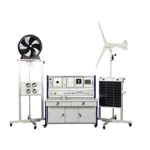 Entraîneur d'énergie solaire et éolienne avec connexion au réseau électrique, équipement éducatif scolaire, enseignement didactique, formation professionnelle - Product Image 1