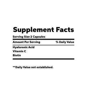 FM OEM/ODM Píldoras de ácido hialurónico Cápsulas Biotina Colágeno Vitamina C Suplementos naturales para la hidratación de la piel - Product Image 4