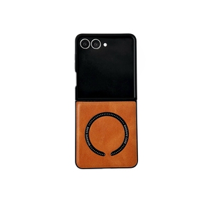 Funda de cuero PU de lujo con funda protectora magnética para teléfono móvil para <span class=keywords><strong>Samsung</strong></span> Galaxy Z Flip 7 <span class=keywords><strong>Razr</strong></span> 60 Ultra 50 Ultra Pura X - Product Image 1