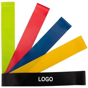 High Quality Custom Elastic Resistance <b>Bands</b> Gym <b>Workout</b> Exercise Premium Fitness Gift Sets for Yoga Promotional - Product Image 5