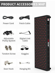 नए आगमन उच्च शक्ति पूरे शरीर 1500w द्वारा लाल प्रकाश चिकित्सा फिजियोथेरेपी डिवाइस - Product Image 6