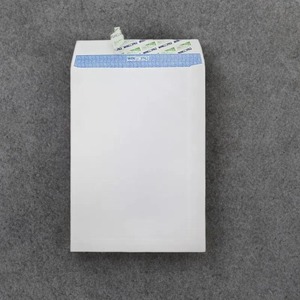 ซองใส่กระเป๋าธุรกิจแบบลอกและซีลสีขาว6x9นิ้ว C5ผ่านการรับรองจาก pefc พร้อมตัวเลือกการพิมพ์ OEM แบบกำหนดเอง - Product Image 1