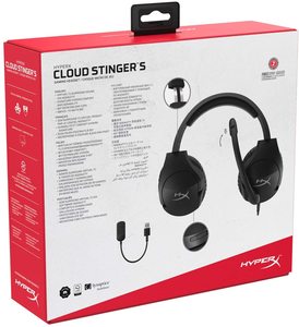 Casque de jeu HyperX Cloud Stinger S Pro 7.1 Surround Sound filaire pour PC, vente en gros pour fournisseurs de casques de jeu - Product Image 4