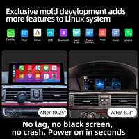 Système Linux Google Car Multimedia GPS Navigation Carplay Player pour BMW 1 2 3 4 5 Series X1 X3 X4 F25 F26 F30 F31 F10 2006-2017