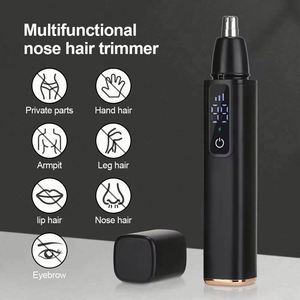 Portable Mini <b>Electric</b> Nose Hair Trimmer <b>Kit</b> USB Charging Safe Eco-Friendly Home Face Hair Cleaning Care Smart Product - Product Image 4