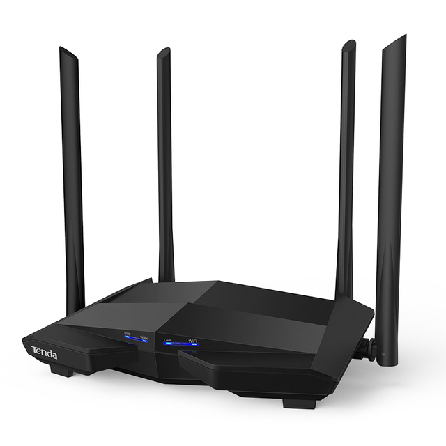 Global VersionTenda AC10 Wifi Router AC1200 High-gain Dual Band Wireless 2.4G & 5G Full Gigabit Factory