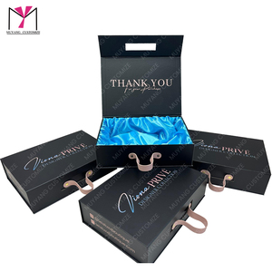 Coffret de perruques fantaisie MUYANG avec doublure en satin, logo estampé à chaud, poignée, emballage d'accessoires de mode - Product Image 6