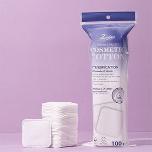 LMLTOP Disques de <span class=keywords><strong>coton</strong></span> multi-tailles, doux, pour démaquiller, <span class=keywords><strong>coton</strong></span> pour le visage, vernis à ongles, démaquillage écologique SY582 - Product Image 2