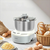 Machine à pétrir la pâte 5L 7L en acier inoxydable, robot de cuisine électrique, pétrin à pain, pizza, farine, mélangeur alimentaire pour la pâtisserie