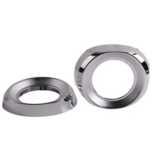 Sanvi Auto Lighting Accessories 3 Inch Angel Eyes' Cover Chrome Color HID <b>LED</b> <b>Projector</b> Lens Kits Shrouds Cover Car Light Parts - Product Image 3